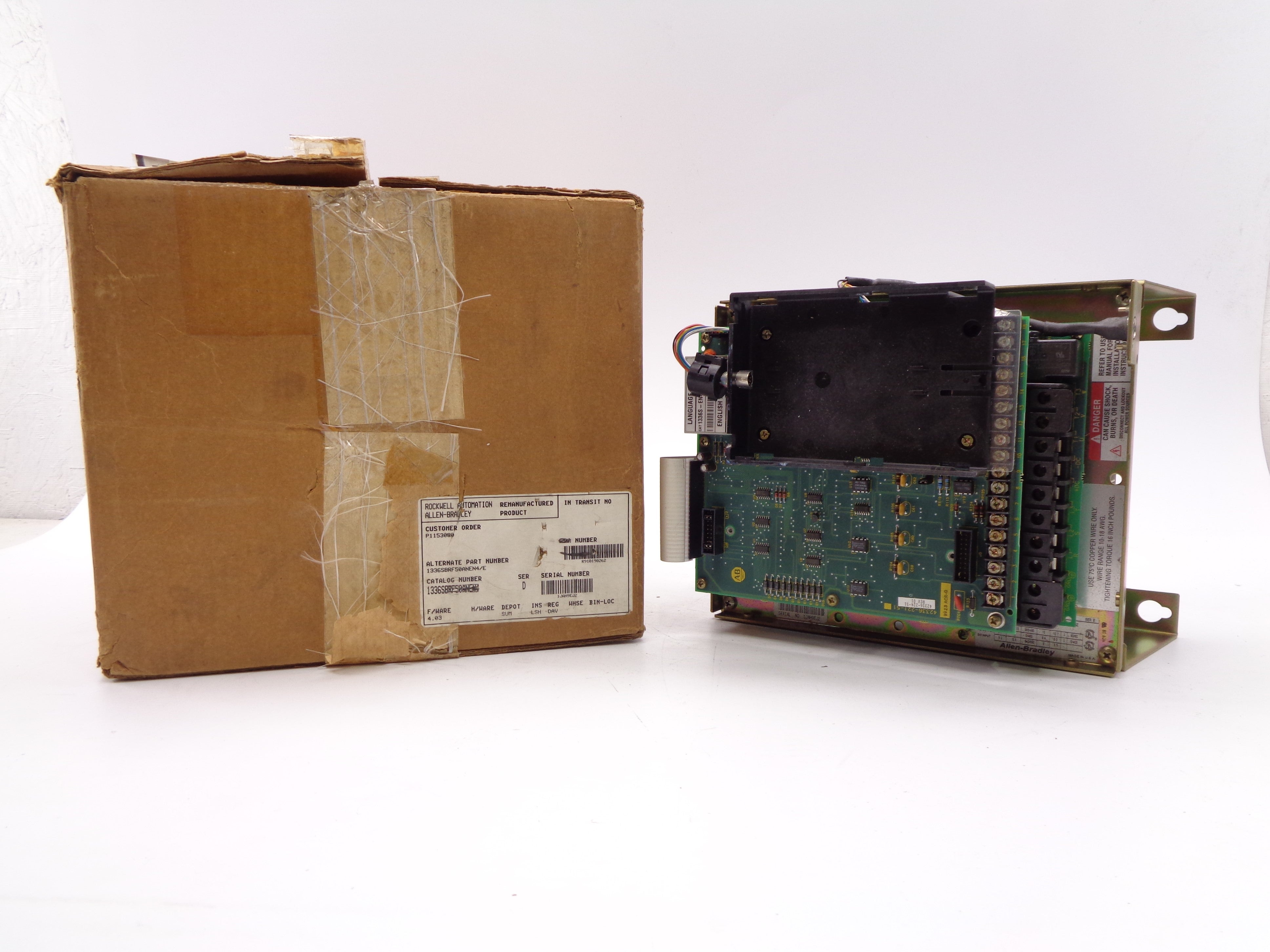 ALLEN BRADLEY 1336S-BRF50-AN-EN4 SER. D REMAN