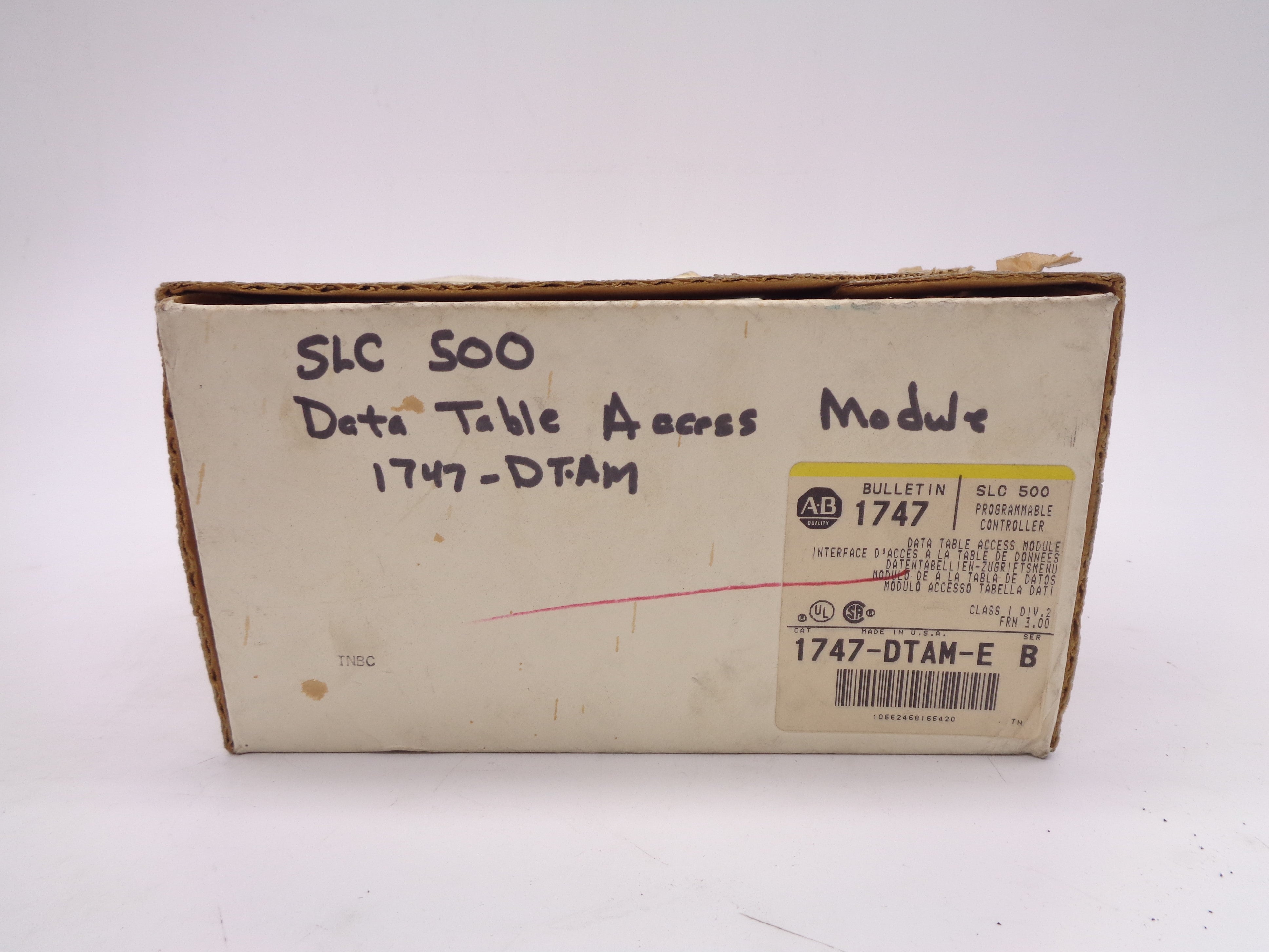 ALLEN BRADLEY 1747-DTAM-E SER. B F/W 3.00 NSMP