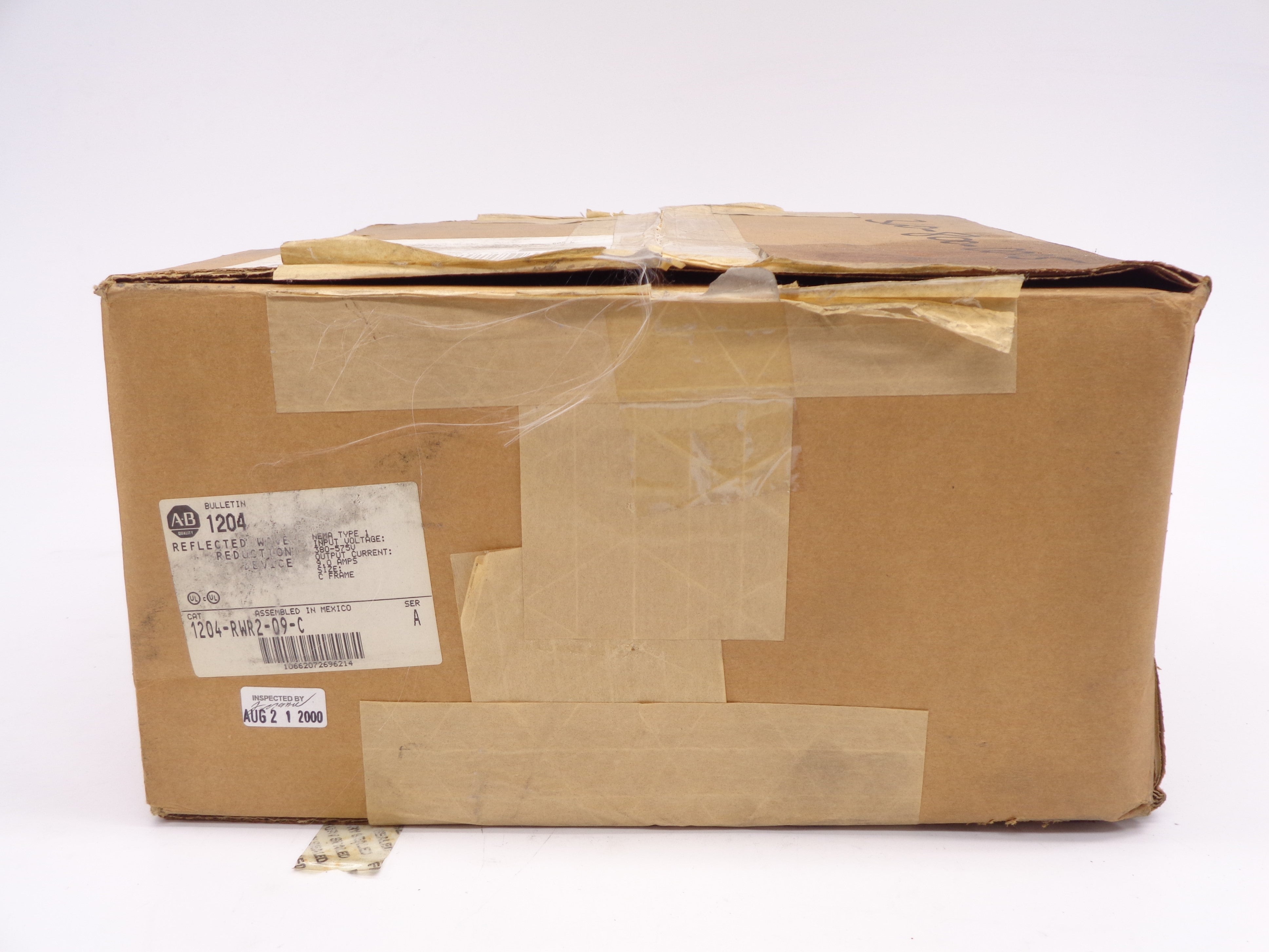 ALLEN BRADLEY 1204-RWR2-09-C SER. A (BR/WH) NSMP