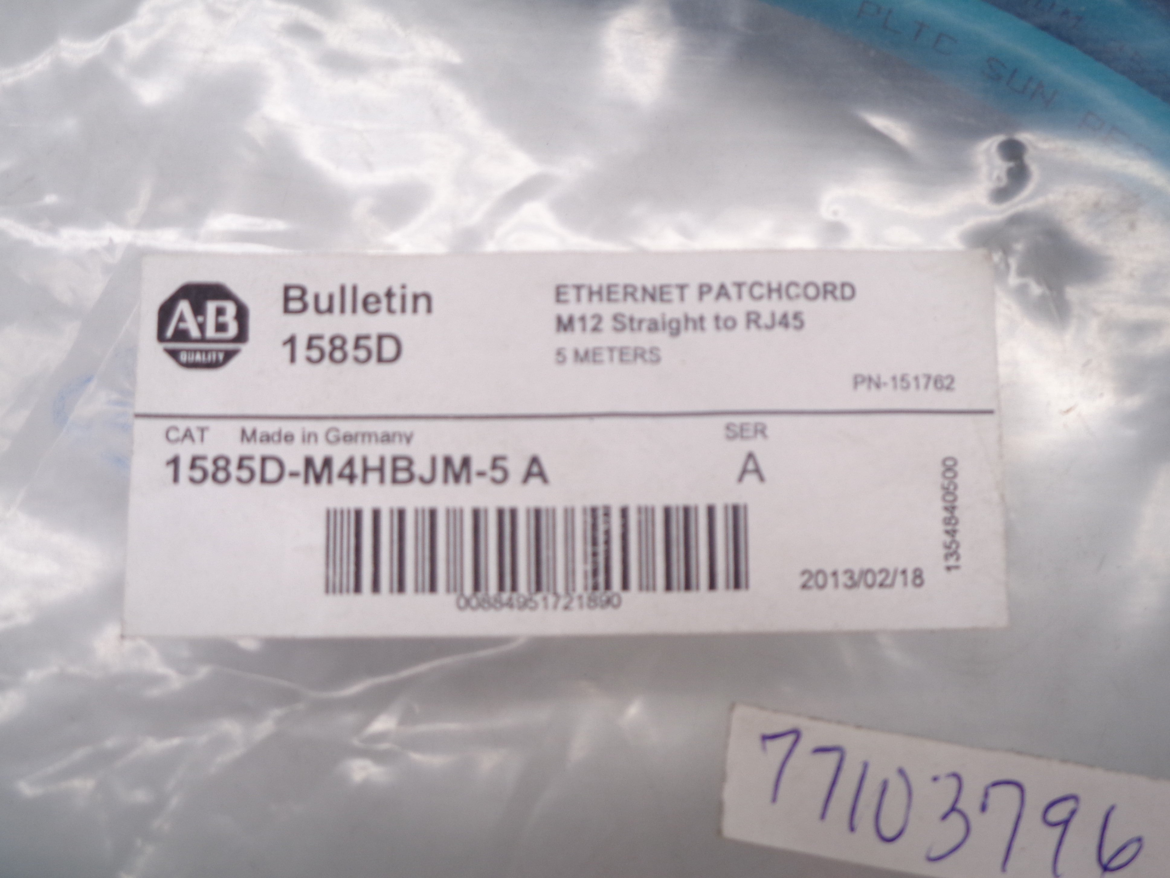 ALLEN BRADLEY 1585D-M4HBJM-5A SER. A NSMP