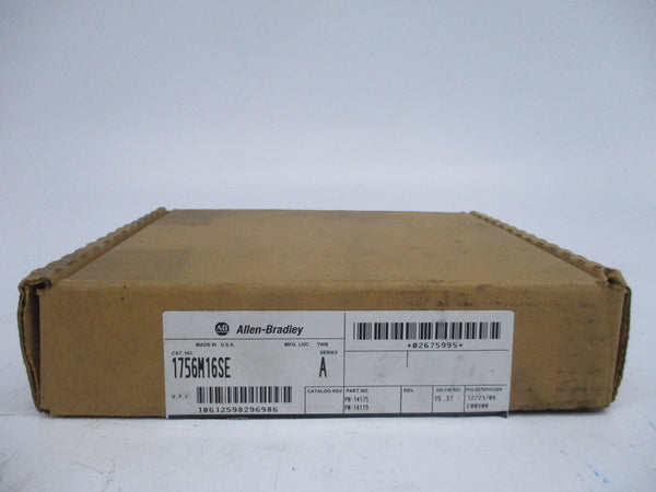 ALLEN BRADLEY 1756M16SE SER. A F/W 15.37 (BR/WH) NSMP