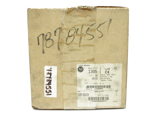 ALLEN BRADLEY 1305-BA02A SER. C F/W 6.01 380-460V 1.6A NSMP