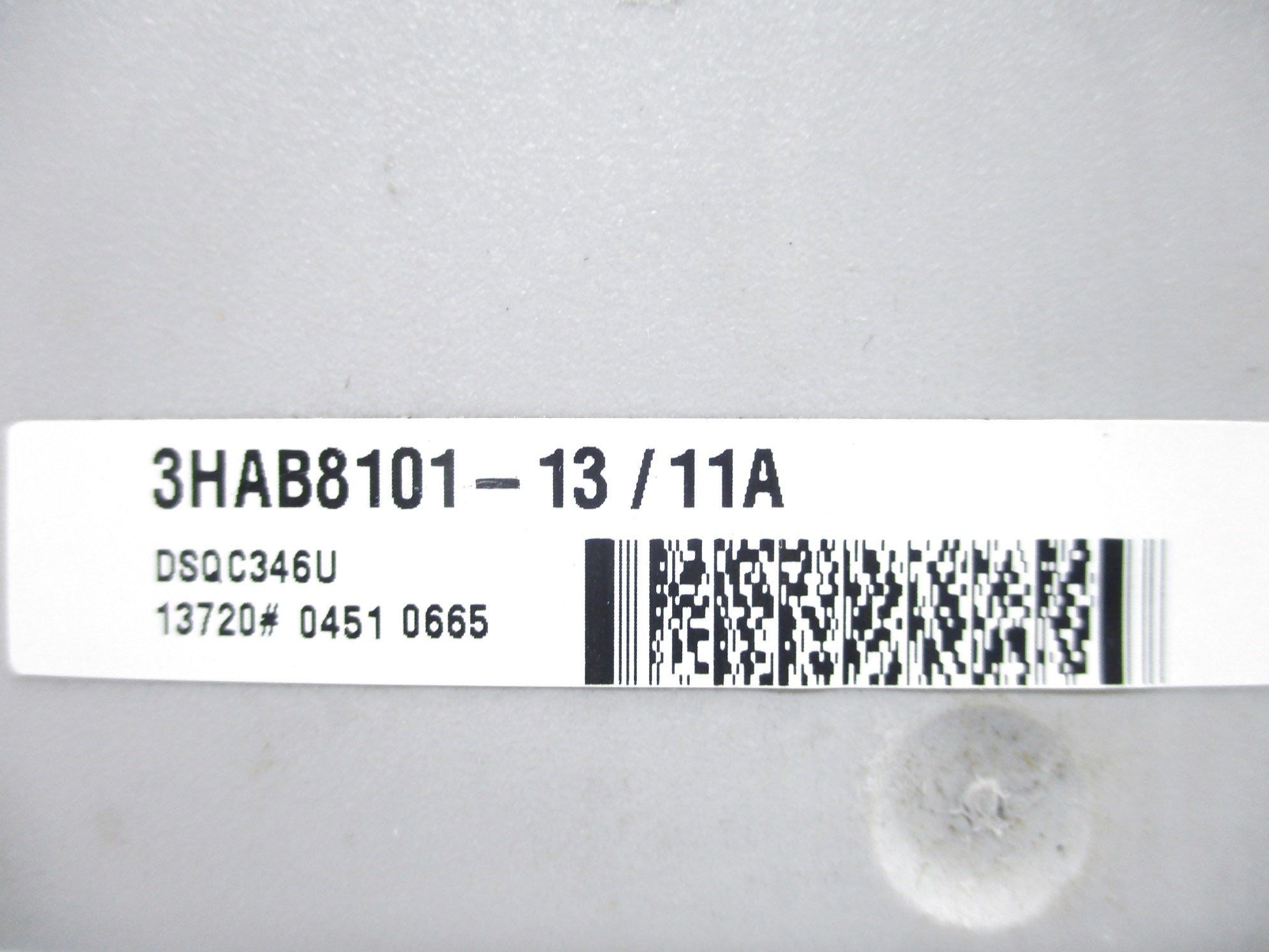 ABB 3HAB8101-13/11A DSQC346U NSNP