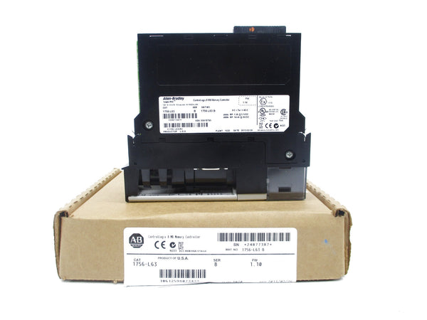 ALLEN BRADLEY 1756-L63 SER. B F/W 1.10 NSMP