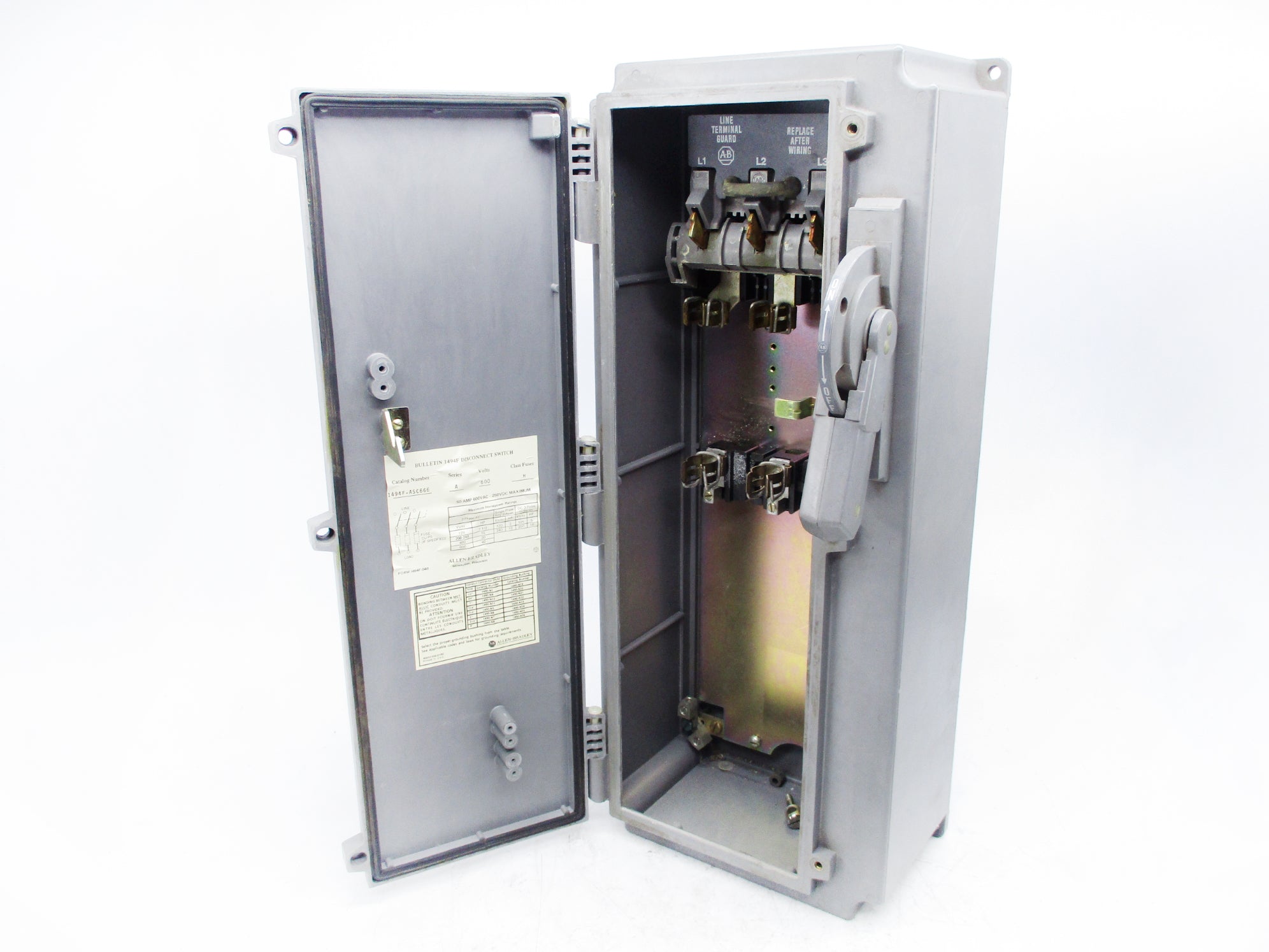 ALLEN BRADLEY 1494F-ASC666 SER. A NSNP