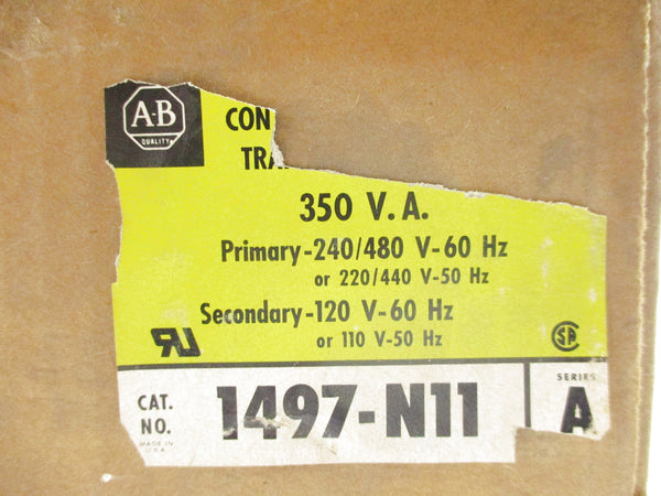 ALLEN BRADLEY 1497-N11 SER. A (BR/YL) NSFS