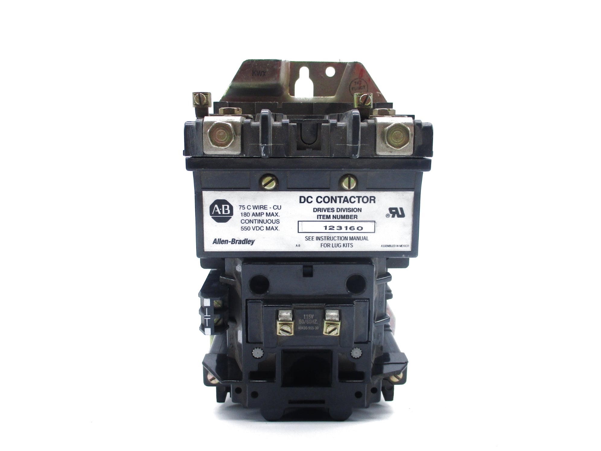 ALLEN BRADLEY 123160 115V NSNP