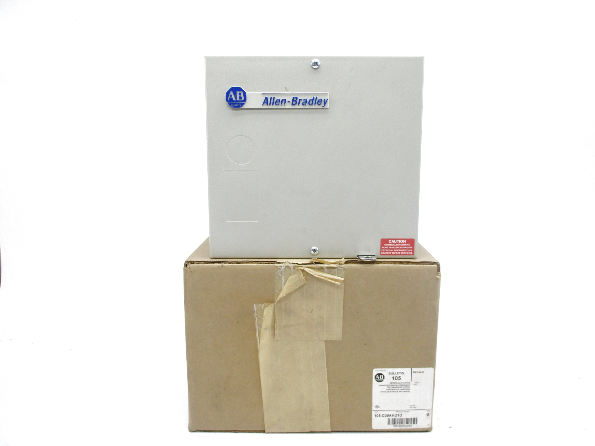 ALLEN BRADLEY 105-C09AHD1D SER. B (BR/WH) NSMP