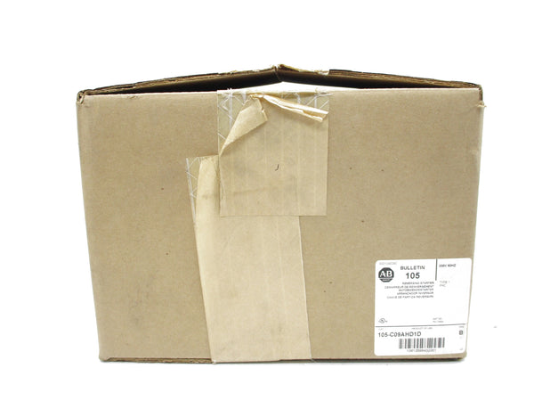 ALLEN BRADLEY 105-C09AHD1D SER. B (BR/WH) NSMP