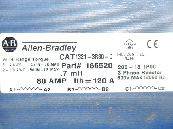 ALLEN BRADLEY 1321-3R80-C UNMP