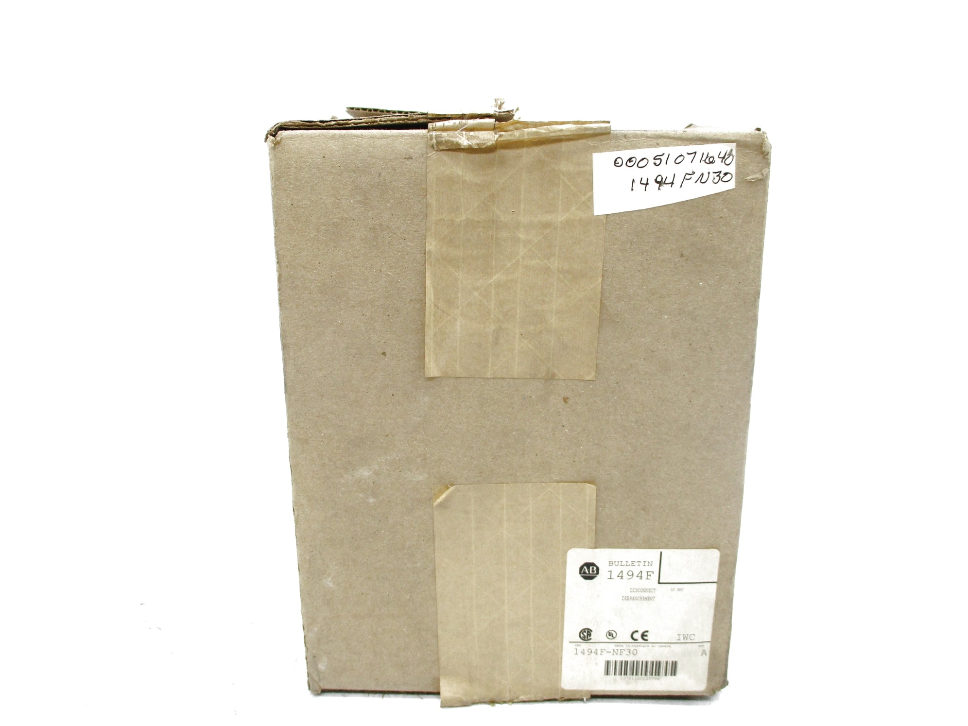 ALLEN BRADLEY 1494F-NF30 SER. A (BR/WH) NSMP