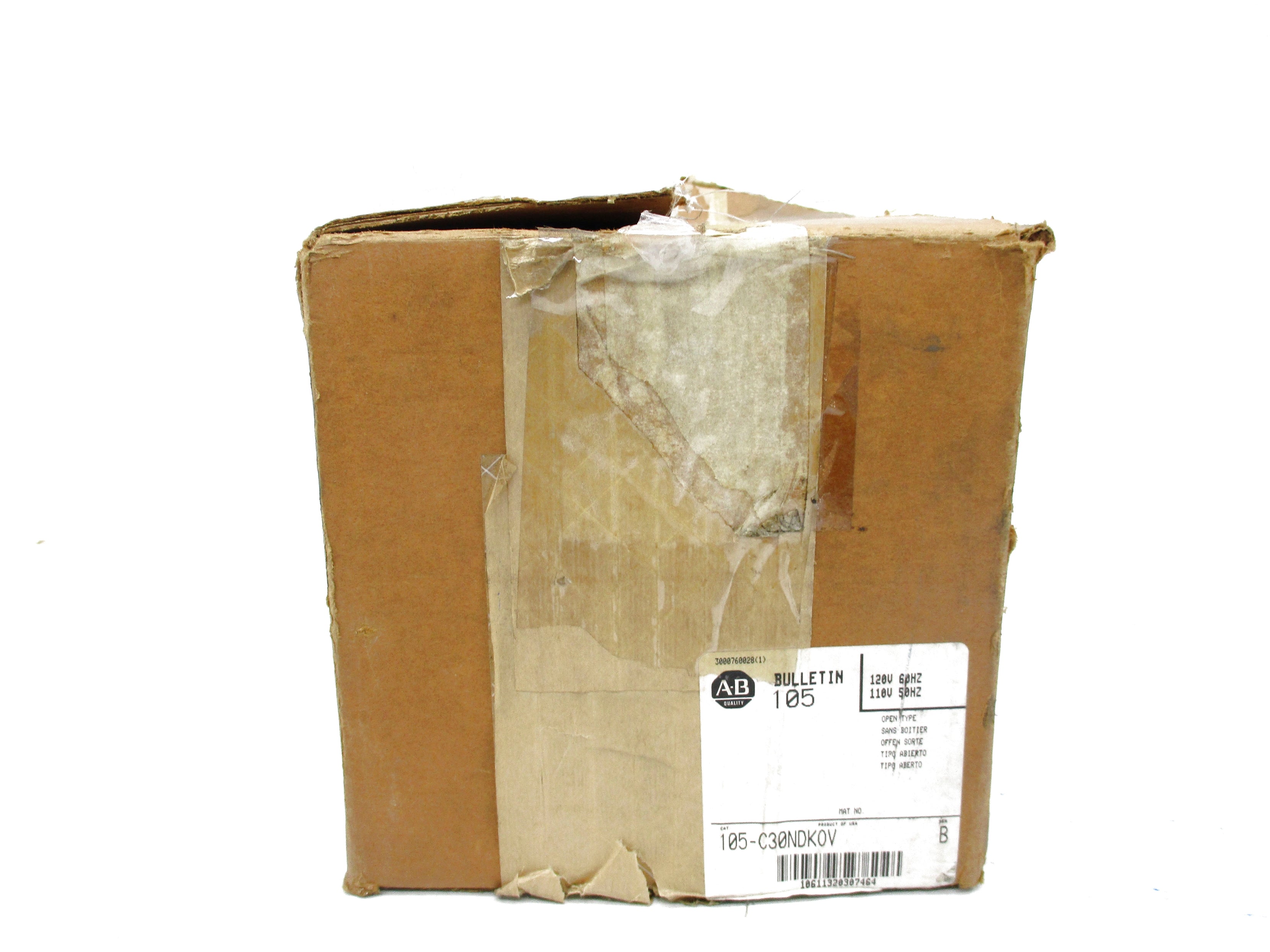 ALLEN BRADLEY 105-C30NDKOV SER. B (BR/WH) NSMP