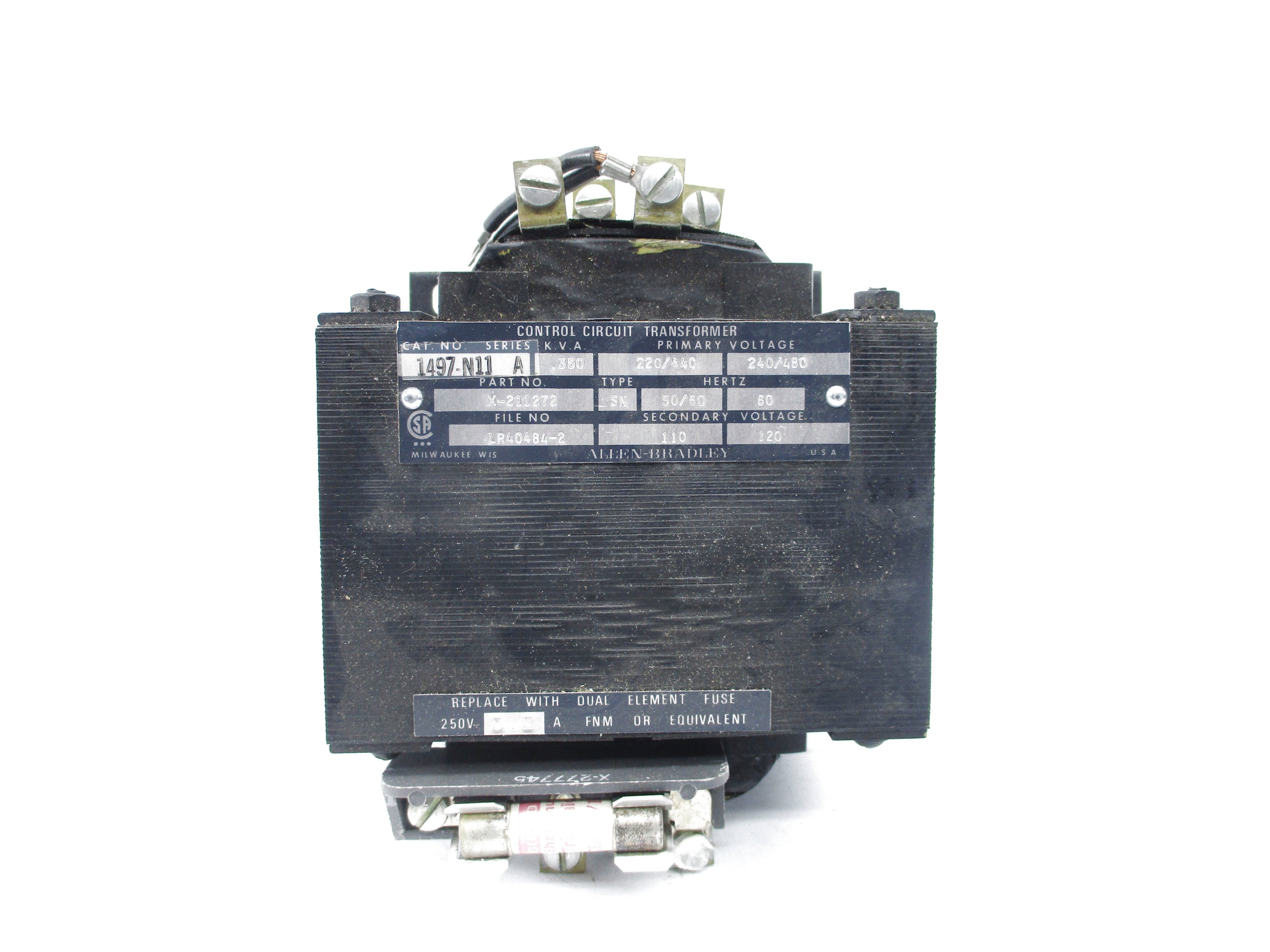 ALLEN BRADLEY 1497-N11 SER. A 240/480V NSNP