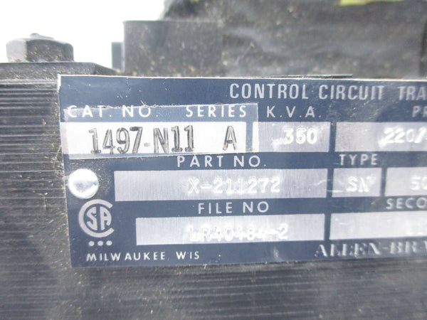 ALLEN BRADLEY 1497-N11 SER. A 240/480V NSNP