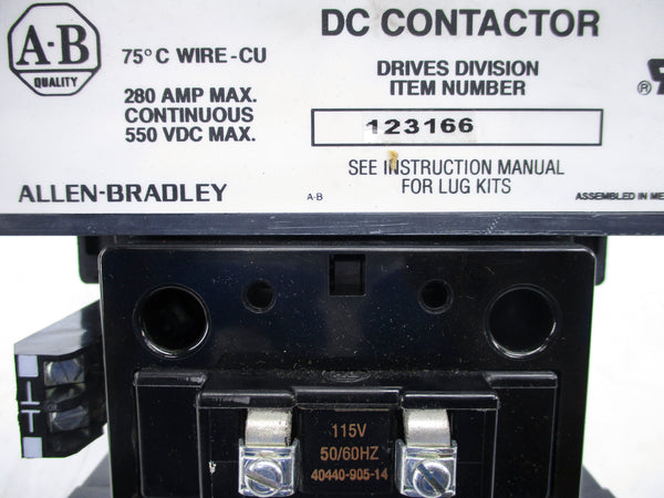 ALLEN BRADLEY 123166 115V NSNP