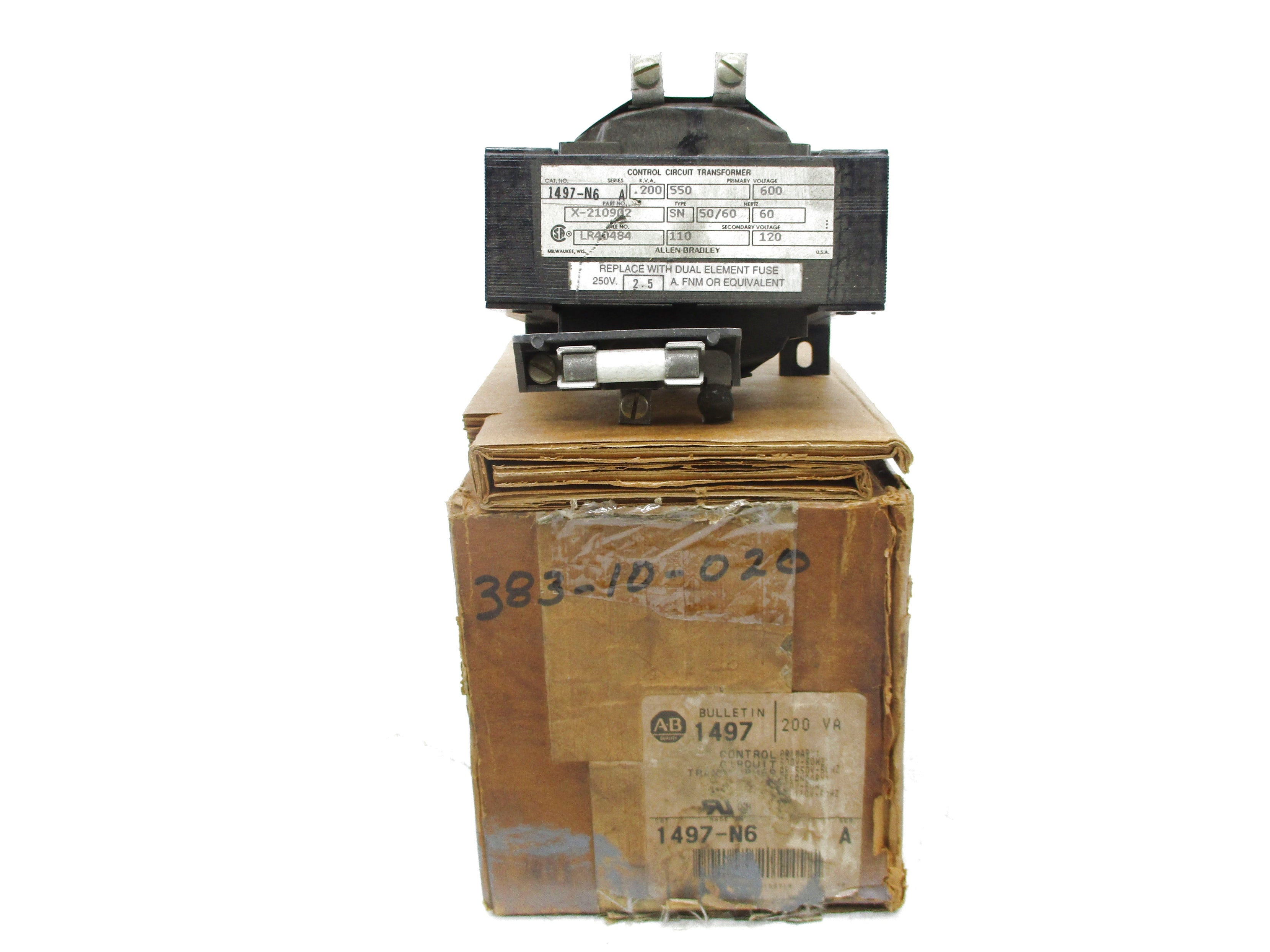 ALLEN BRADLEY 1497-N6 SER. A (BR/WH) NSMP