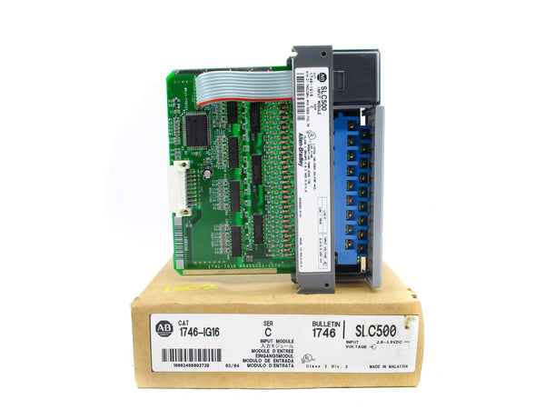 ALLEN BRADLEY 1746-IG16 SER. C 2.0-5.5VDC NSMP