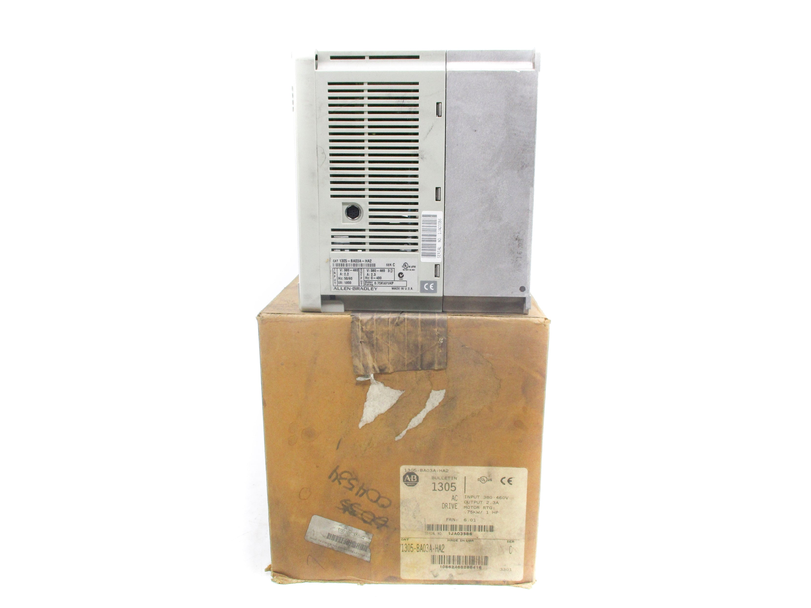 ALLEN BRADLEY 1305-BA03A-HA2 SER. C F/W 6.01 380-460V 2.3A NSMP