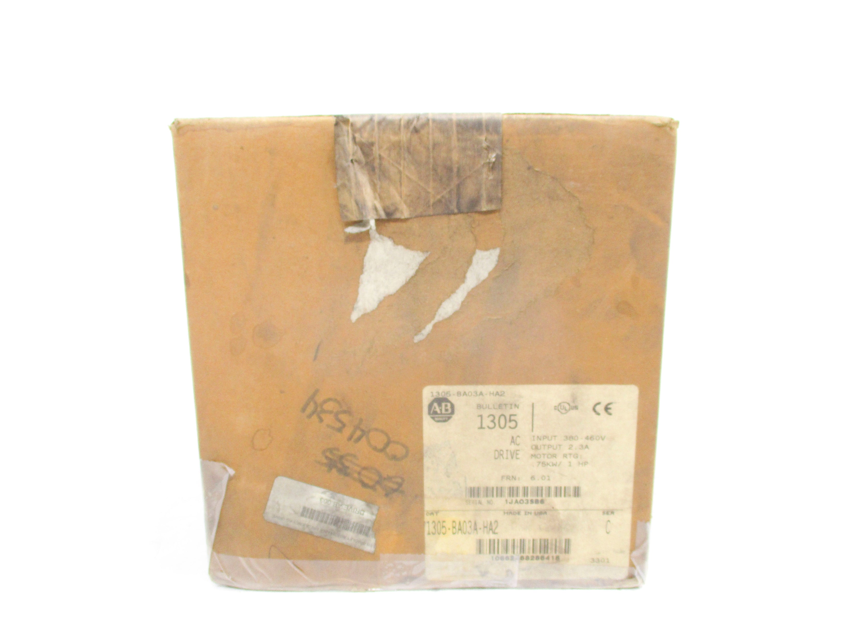 ALLEN BRADLEY 1305-BA03A-HA2 SER. C F/W 6.01 380-460V 2.3A NSMP