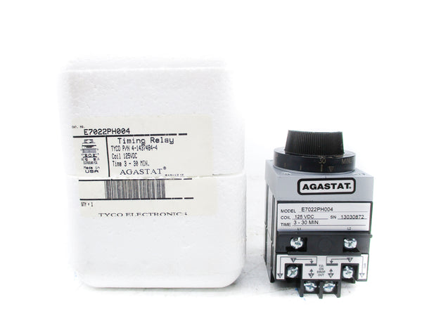 AGASTAT E7022PH004 125VDC 3-30MIN NSMP