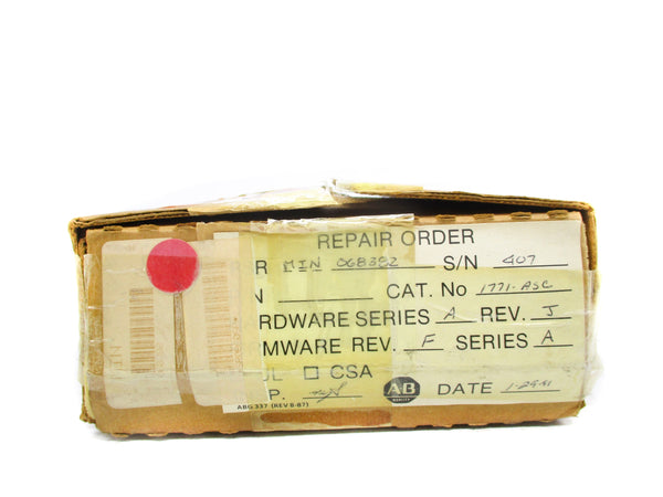 ALLEN BRADLEY 1771-ASC SER. A REMAN