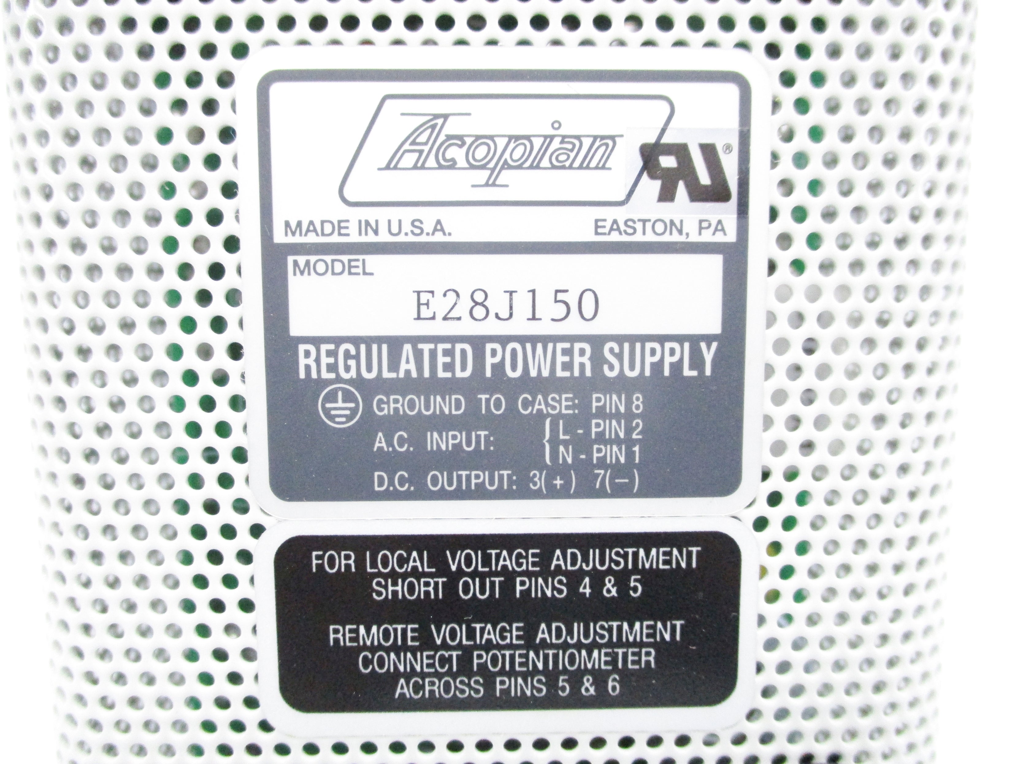 ACOPIAN E28J150 NSNP