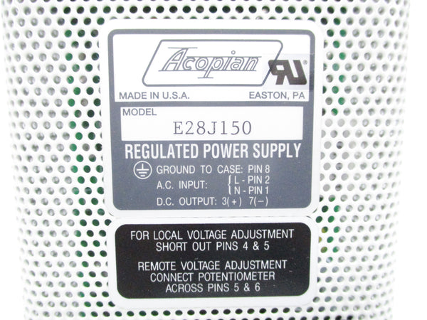 ACOPIAN E28J150 NSNP