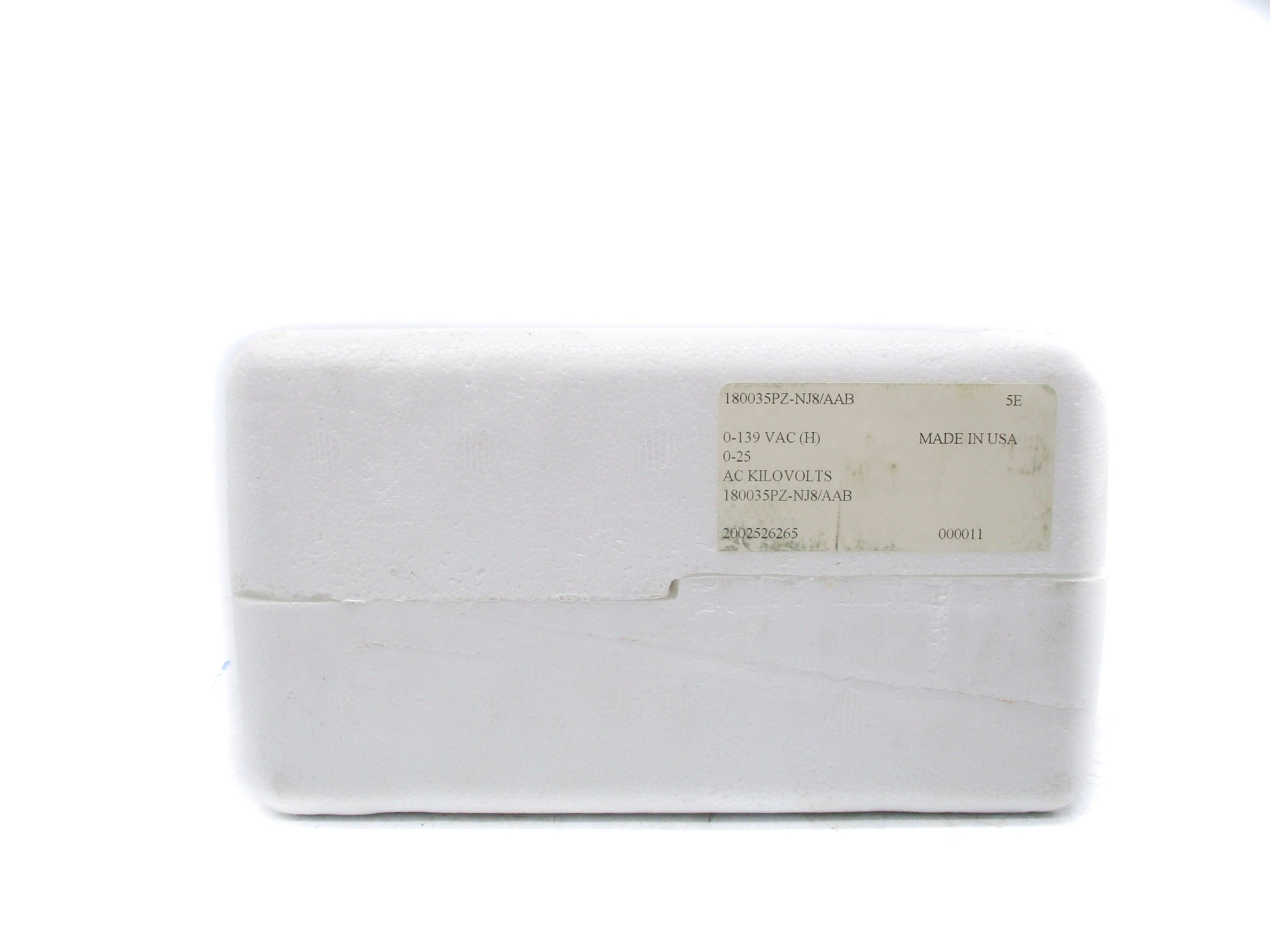 YOKOGAWA 180035PZ-NJ8/AAB 0-25V NSMP
