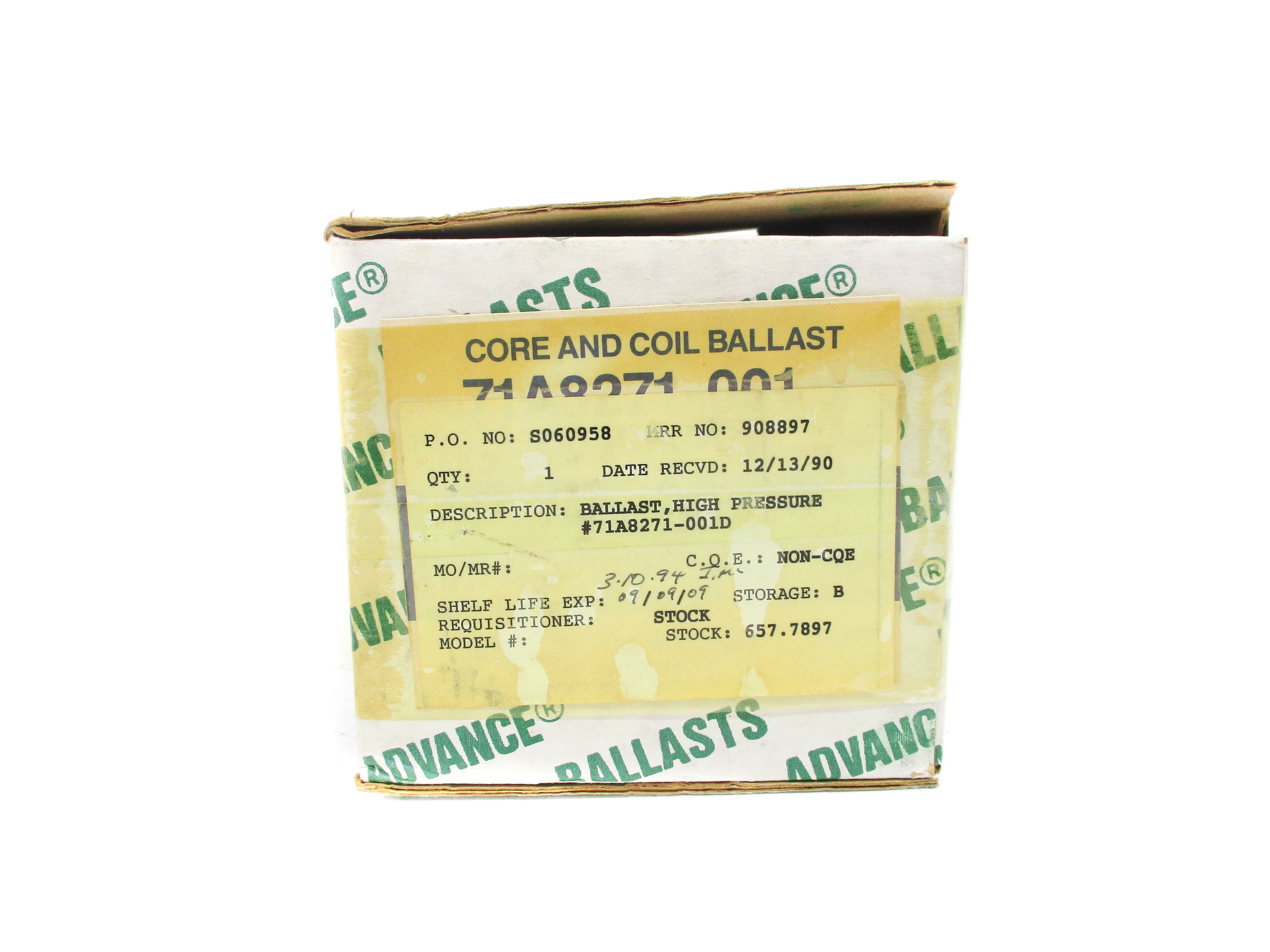 ADVANCE 71A8271-001D NSMP