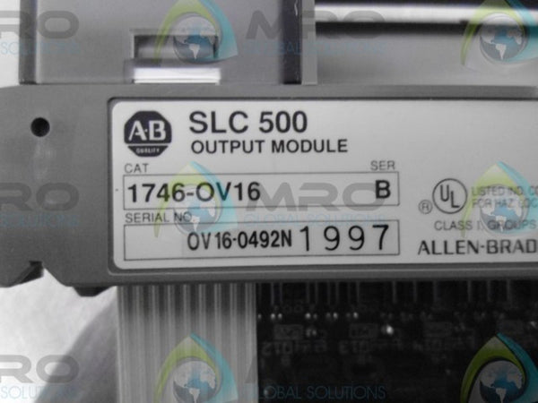 ALLEN BRADLEY 1746-OV16 SER. B  NSMP