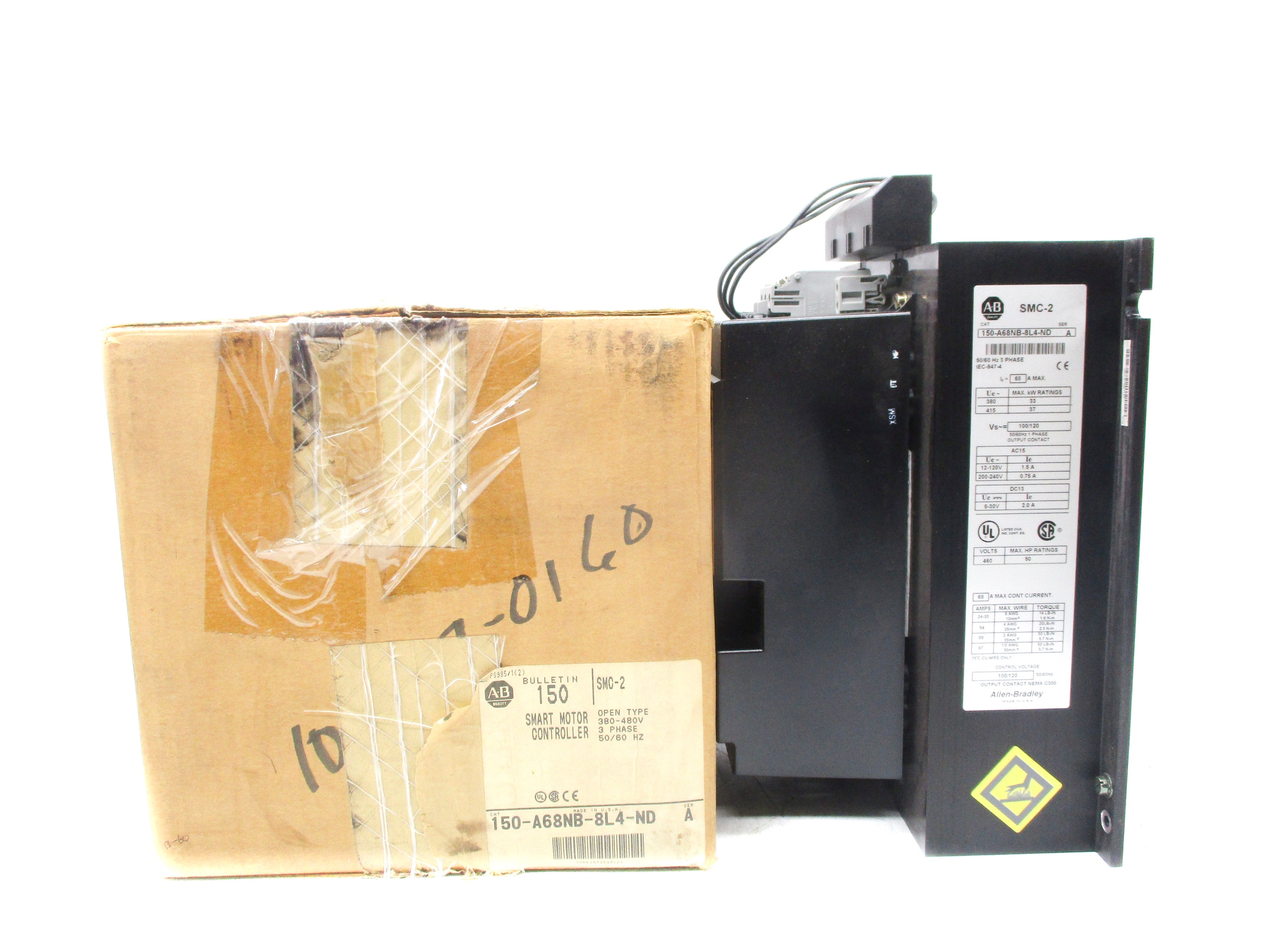 ALLEN BRADLEY 150-A68NB-8L4-ND SER. A (BR/WH) NSMP
