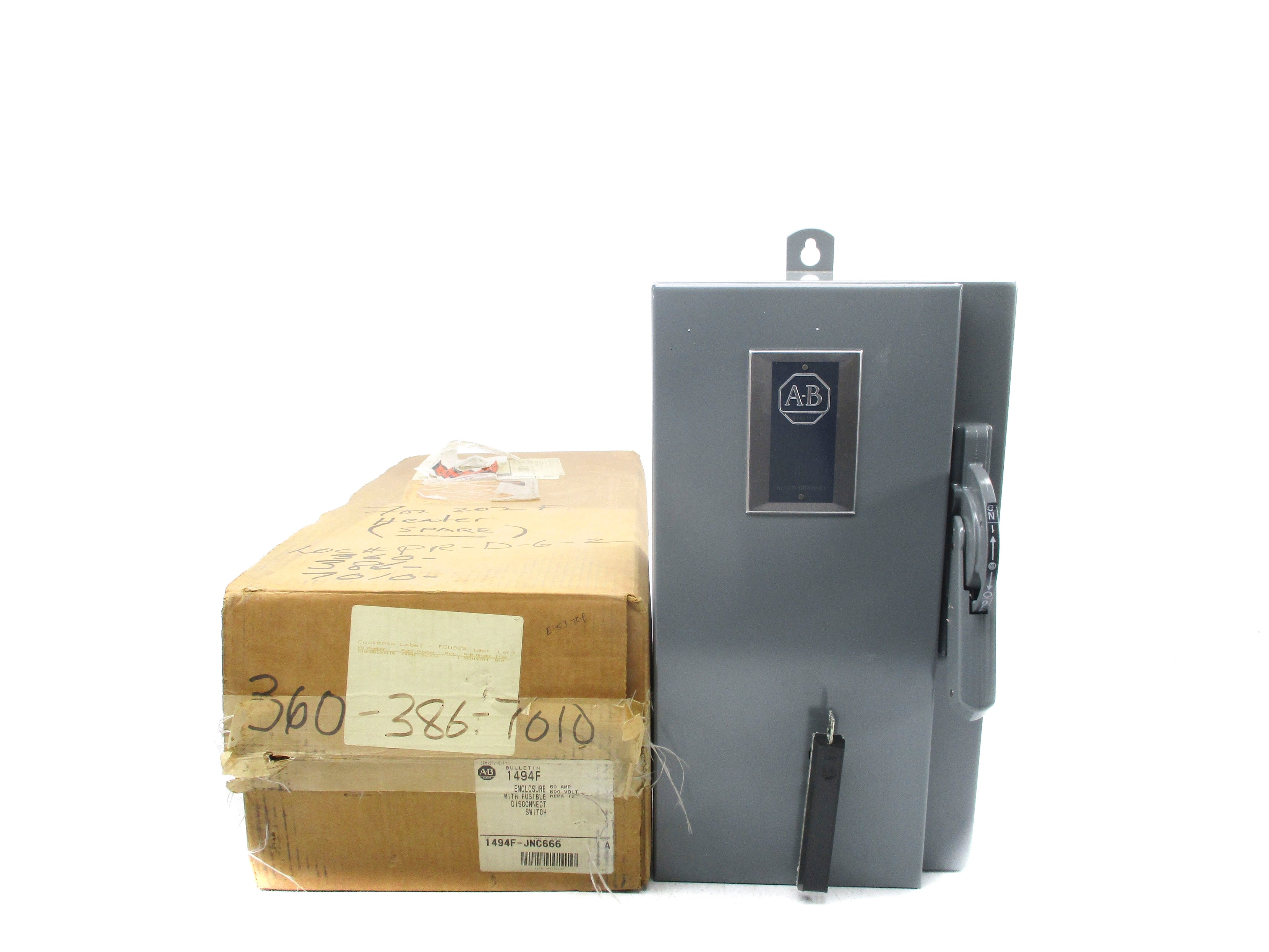 ALLEN BRADLEY 1494F-JNC666 SER. A (BR/WH) NSMP