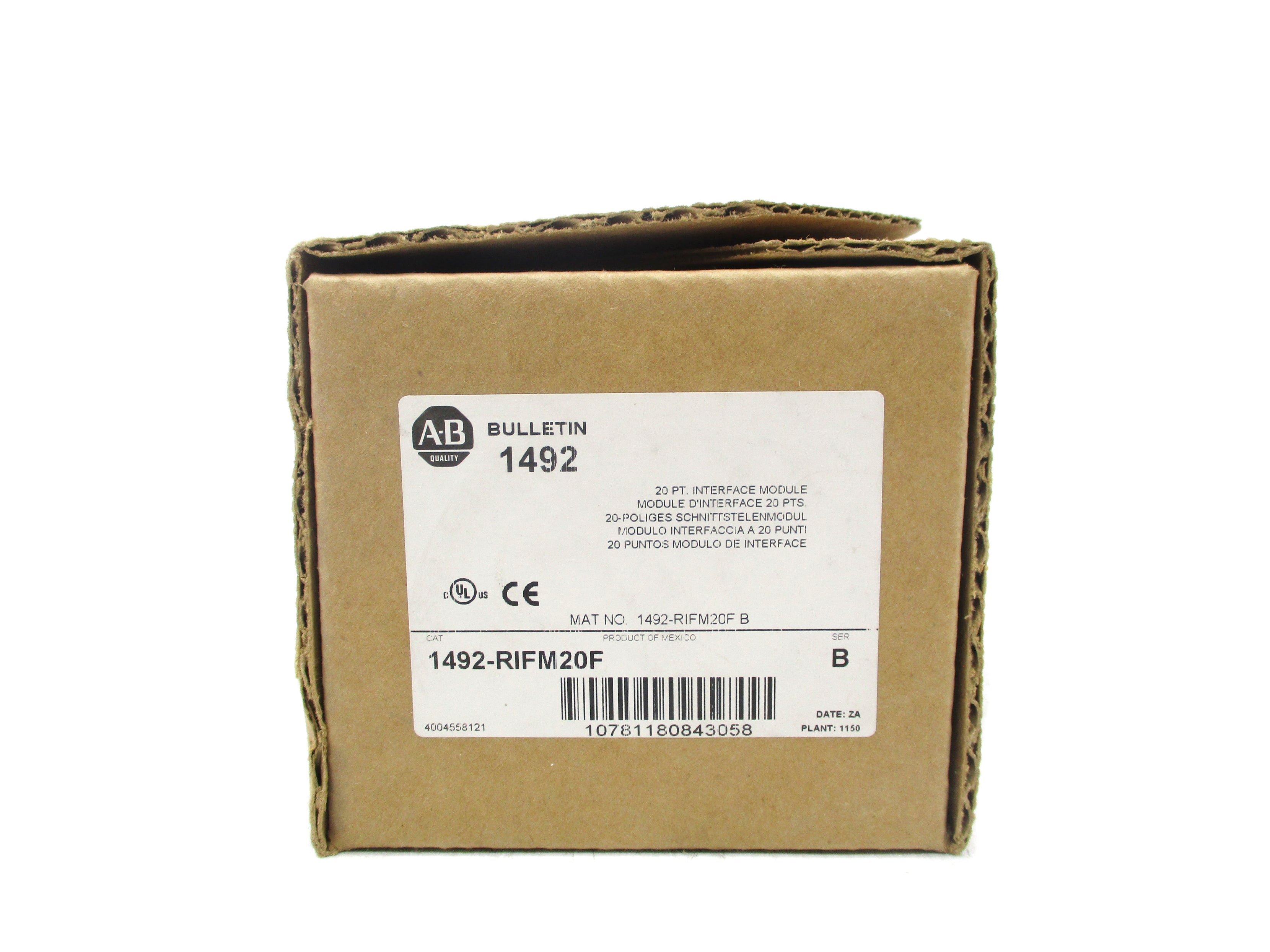 ALLEN BRADLEY 1492-RIFM20F SER. B (BR/WH) NSMP