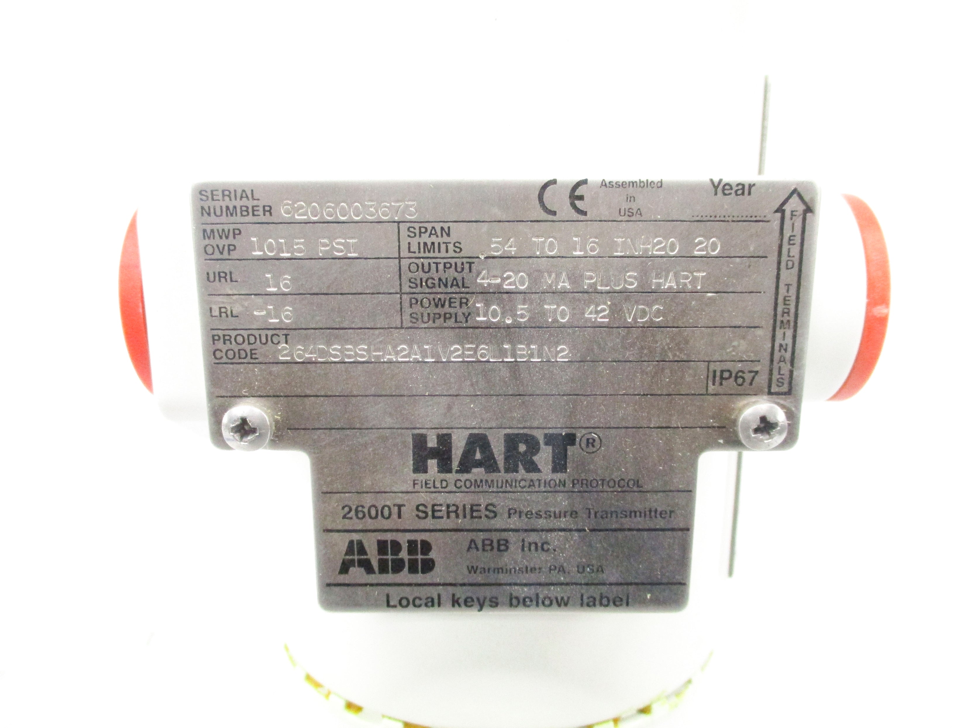 ABB 264DSBSHA2A1V2E6L1B1N2 NSNP