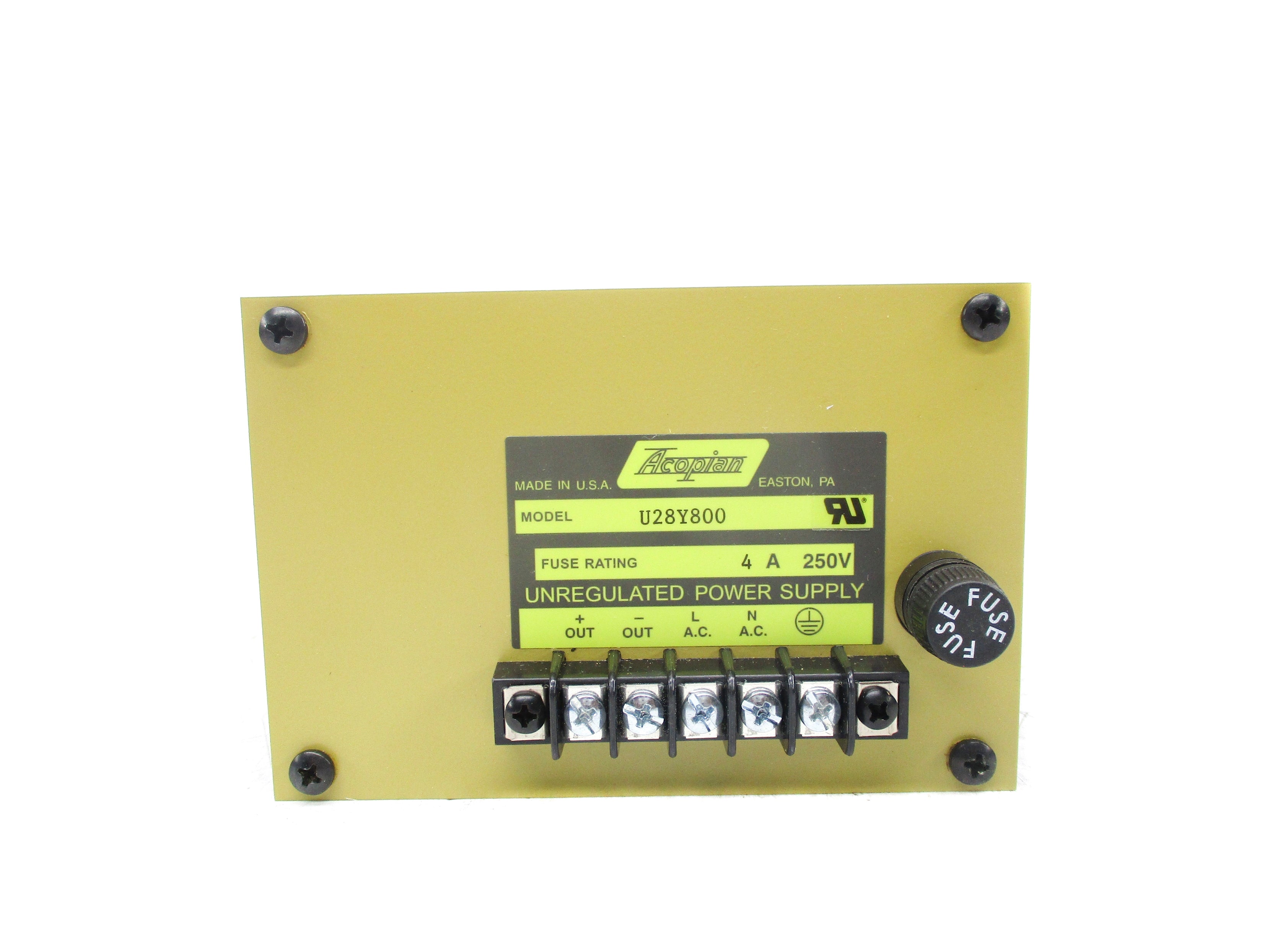 ACOPIAN U28Y800 NSNP