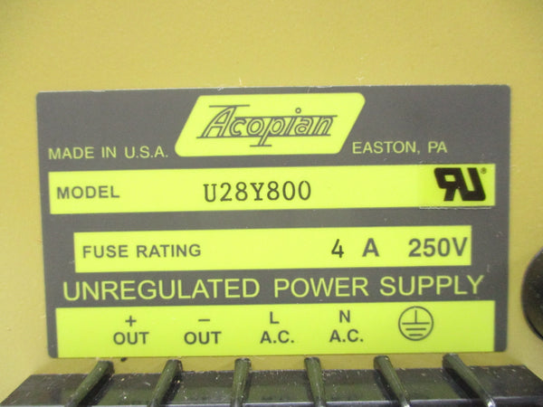 ACOPIAN U28Y800 NSNP