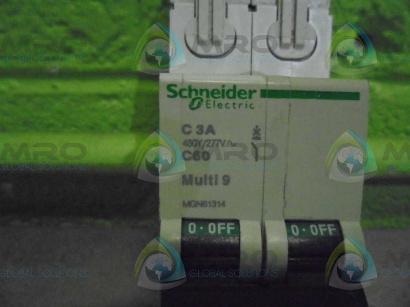 SCHNEIDER MGN61314 CIRCUIT BREAKER 3A  UNMP