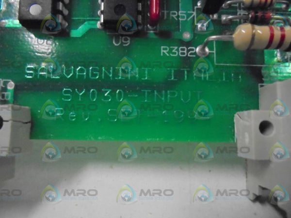 SALVAGNINI 3507010045 INPUT CIRCUIT BOARD  NSMP