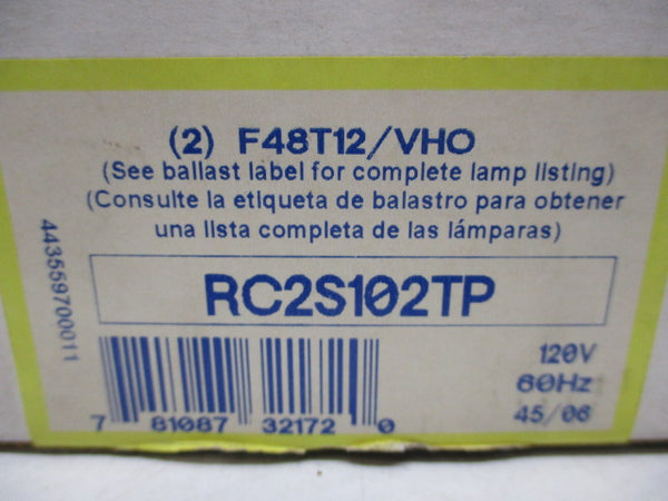 ADVANCE RC-2S102-TP NSFS