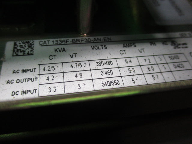 ALLEN BRADLEY 1336F-BRF30-AN-EN SER. B UNMP