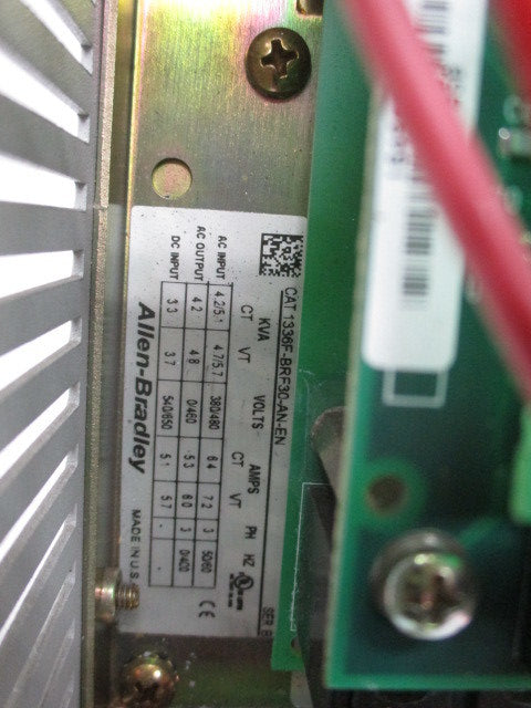 ALLEN BRADLEY 1336F-BRF30-AN-EN SER. B (AS PICTURED) UNMP