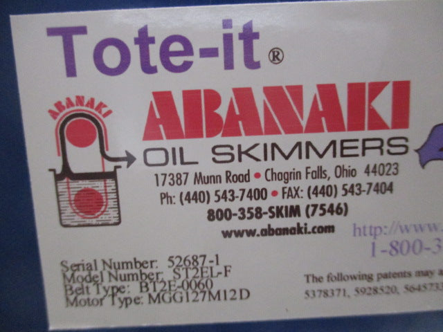 ABANAKI MGG127M12D WT2C0000-S NSMP