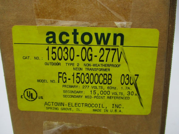 ACTOWN FG-150300CBB (15030-0G-277V) NSMP