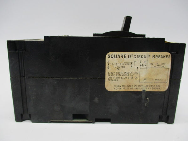 SQUARE D FAL36007-12M CIRCUIT BREAKER 7A UNMP