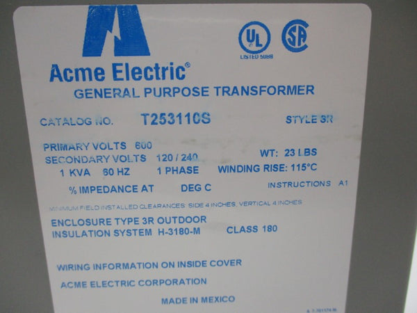 ACME T253110S NSNP