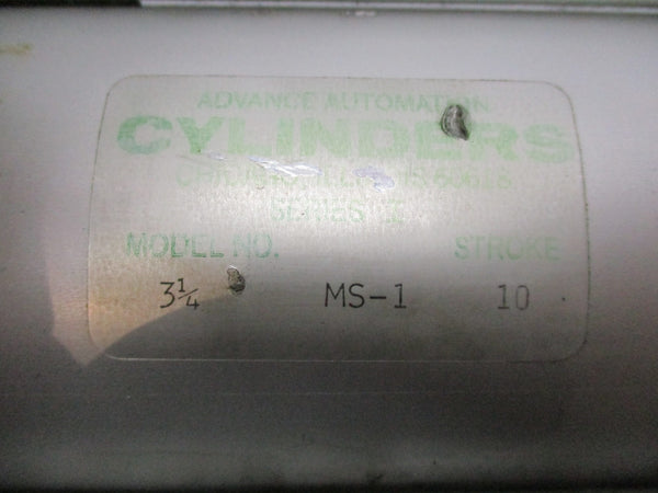 ADVANCE AUTOMATION 3-1/4X10 MS-1 UNMP