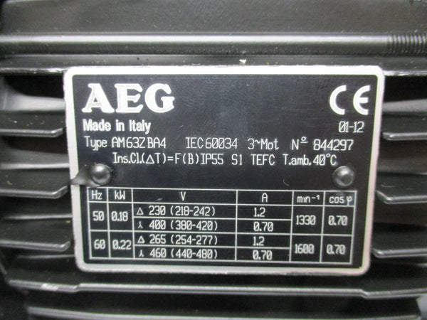 AEG AM63ZBA4 460V 0.70A NSNP