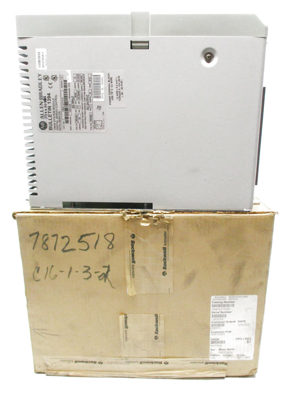 ALLEN BRADLEY 1394C-SJT10-D SER. D F/W V1.087 REMAN