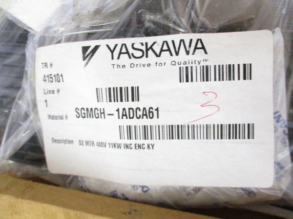 YASKAWA SGMGH-1ADCA61 NSMP