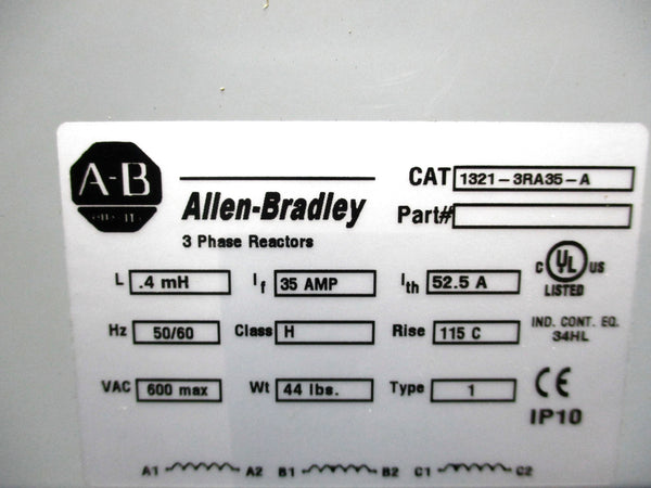 ALLEN BRADLEY 1321-3RA35-A SER. A NSMP